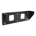 Middle Atlantic Products VERTICAL PANEL MOUNT 3U, HEAVY DUTY THREADED RACKRAIL, BLACK FINISH VPM-3